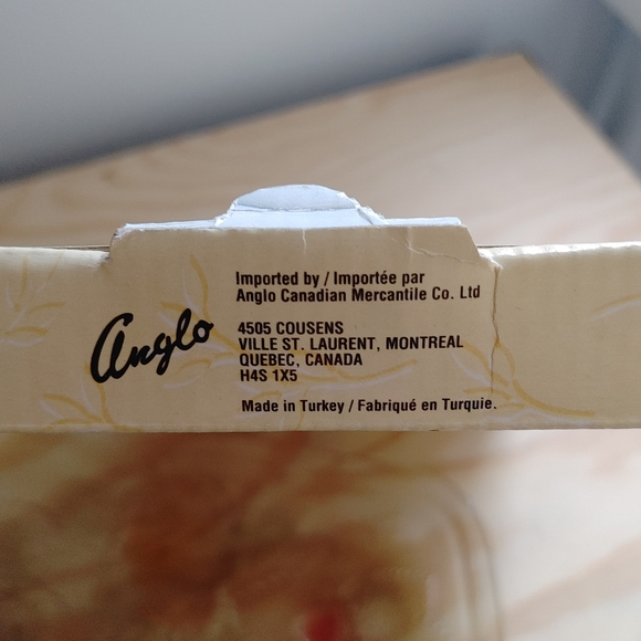 Glass Serving Tray with Colored Fruit Motif, made by Pasabahce in Turkey - Picture 11 of 11